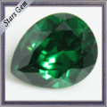 Pear Shape Emerald Green Cubic Zirconia for CZ Jewelry